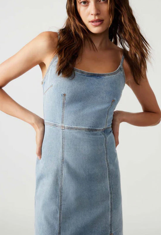 steve madden giselle denim dress sophia dress feminine shape Lavender Multi Floral Ruffle Color:Silver & Gold