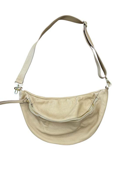 Debbie Katz - Lila Italian Leather Bag Camel
