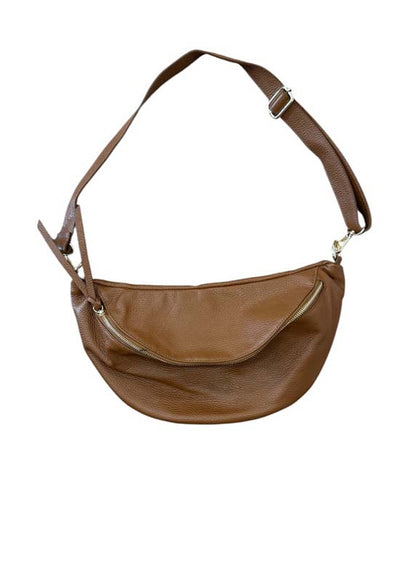 Debbie Katz - Lila Italian Leather Bag Oak