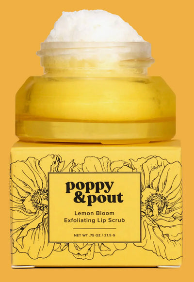 Poppy & Pout - Lip Scrub Lemon Bloom