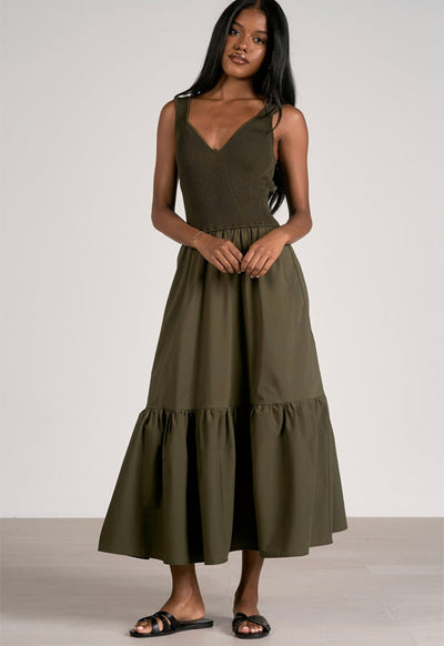 Elan - Rhodes Dress Olive