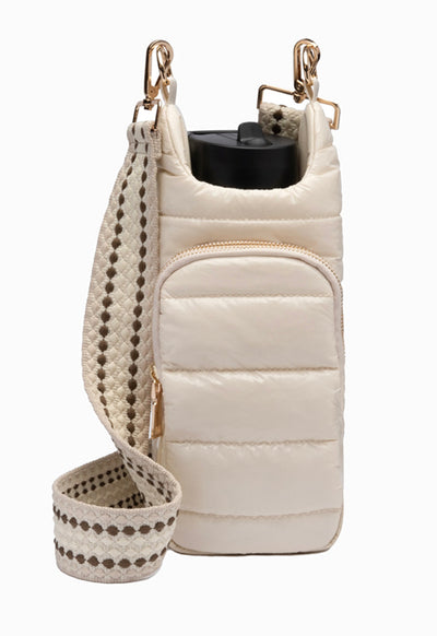 Wanderfull - Hydrobag Ivory Glossy Patterned Strap