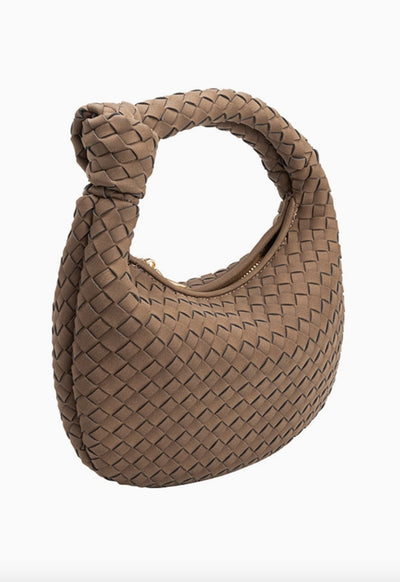 Melie Bianco - Drew Vegan Top Handle Bag Cocoa