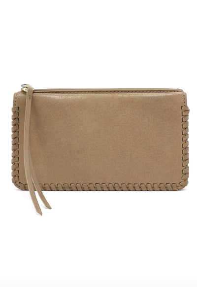 Hobo - Foray Large Wallet Beige Leather