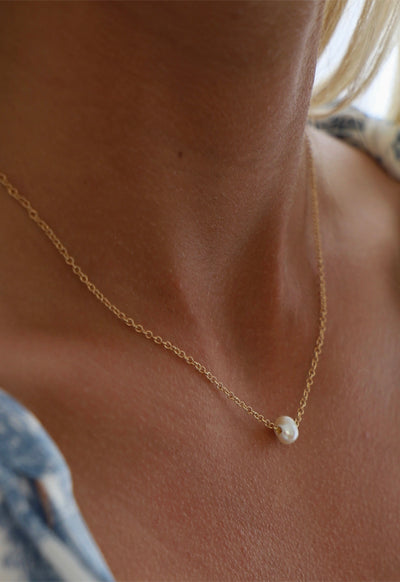 The Pearl Cove Necklace - Gold Filled Chain