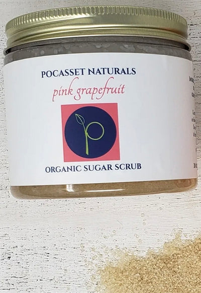 Pocasset Naturals - Body Scrub Sugar Pink Grapefruit