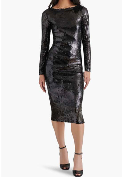 Steve Madden - Ronan Sequin Dress Black