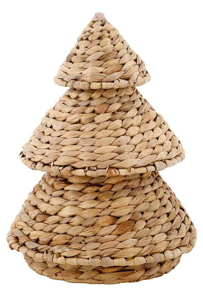 Hyacinth Coned Tiered Tree 12"x 8.5"