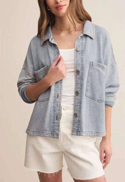 Z Supply - All Day Knit Cropped Jacket