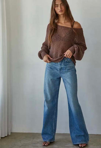 Laurel Canyon Pullover - Chocolate