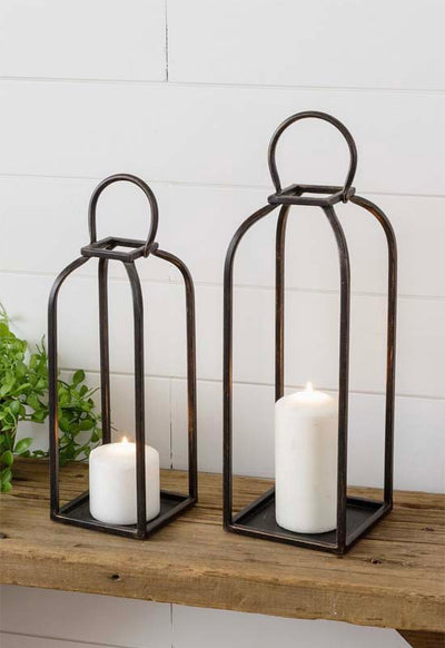 Arched Lanterns - Black