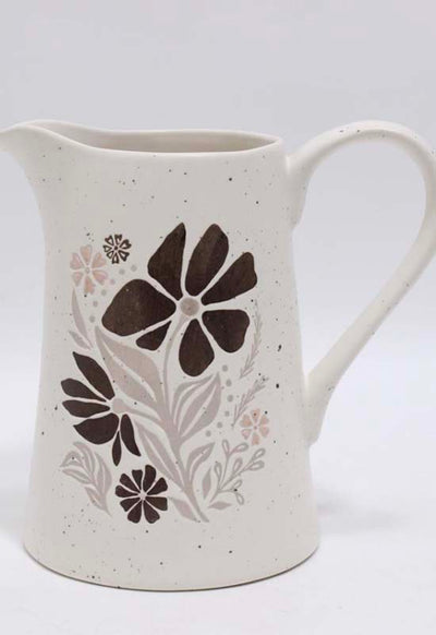 Modern Botanical Pitcher