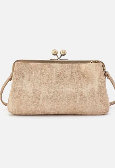 Hobo - Lauren Frame Crossbody Gold Leaf Leather