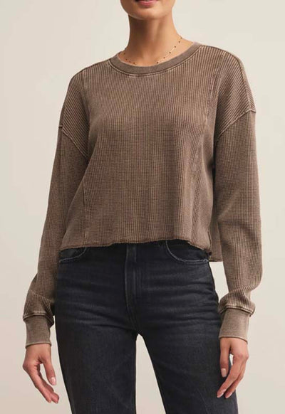 Z Supply - Angel Mini Thermal Top Suede