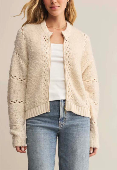 Z Supply - Sundance Sweater Jacket Crystal