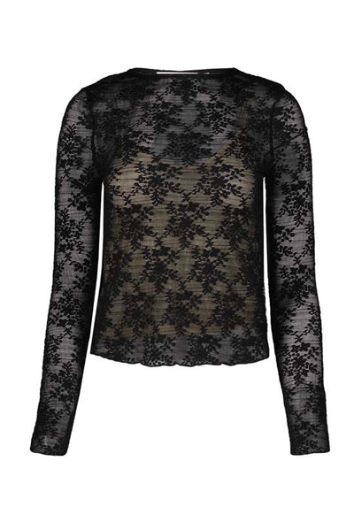 Bishop & Young - Dani Lace Top Black
