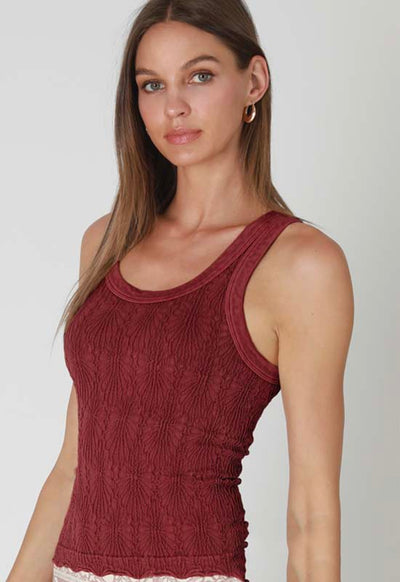 NIKIBIKI - Reversible Lace Top Vintage Ruby