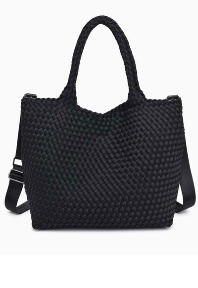 Sol & Selene - Skys the Limit Medium Tote Bag Black