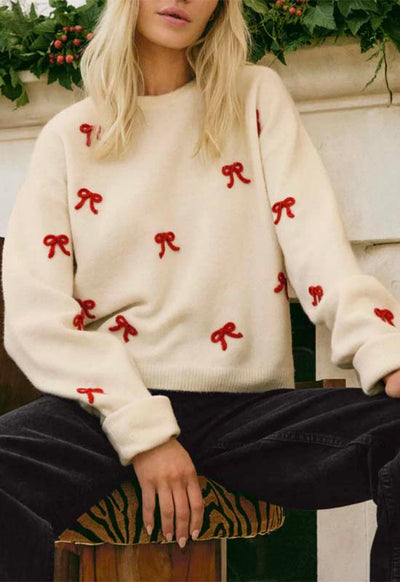 Z Supply - Tie Ribbon Sweater Warm White