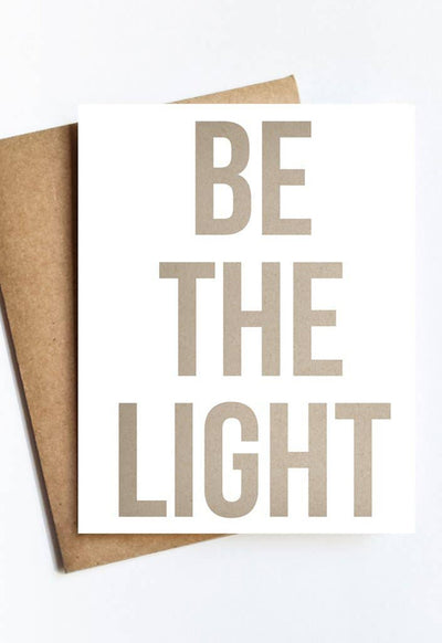 Be the Light Card