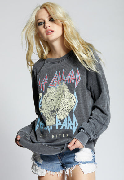 Recycled Karma - Def Leppard Love Bites Sweatshirt