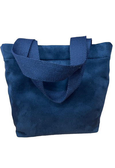 Quilted Koala - Mid Town Bag Navy Suede