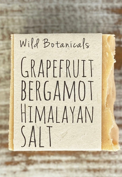 Wild Botanicals - Grapefruit Bergamot Himalayan Salt Soap