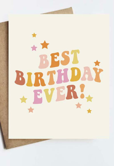 Birthday Stars Card