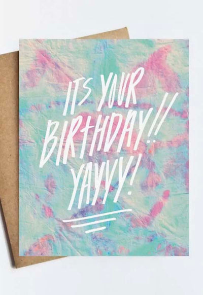 Its Your Birthday Yayy Card
